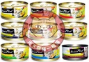 Fussie Cat Premium 80g FB03 tuna with small anchovies 黑鑽 吞拿魚, 白魚