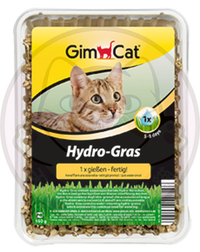 GimCat (黃盒) 簡易種植貓草  Cat Hydro-Grass 150G