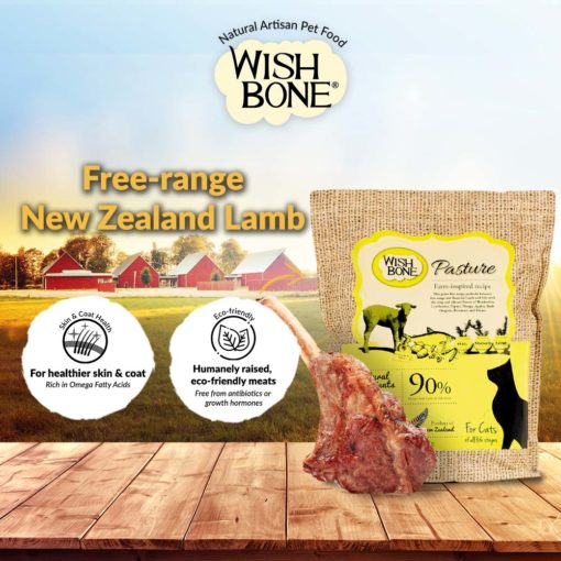 WishBone 威斯邦 Pasture 新西蘭無穀香草全貓糧 牧羊&魚 4lbs (Expiry Date: 04/2023)