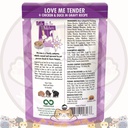 Weruva 1056 濕包 (紫包) Cats in the Kitchen - Love Me Tender 走地雞+鴨肉 美味肉汁 85g(EXP: )