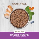 INSTINCT® CAT FOOD MINCED REAL Rabbit RECIPE3.5oz 本能天然主食滋味杯兔配方3.5oz