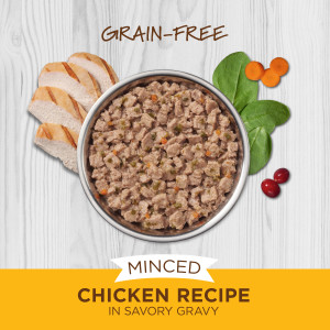 INSTINCT® CAT FOOD MINCED REAL Chicken RECIPE 3.5oz 本能天然主食滋味杯雞配方3.5oz