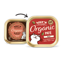 Lily's Kitchen罐 [ORGANIC Paté Beef ] 有機牛肉常餐 85g 紅 (Expiry Date:8月/2023 )