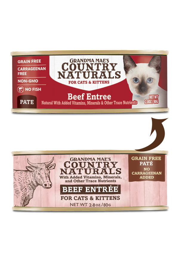 Country Naturals 樂淘美 Grain Free #018 Beef Entree 80g 農場鮮牛肉泥主食罐 Mousse