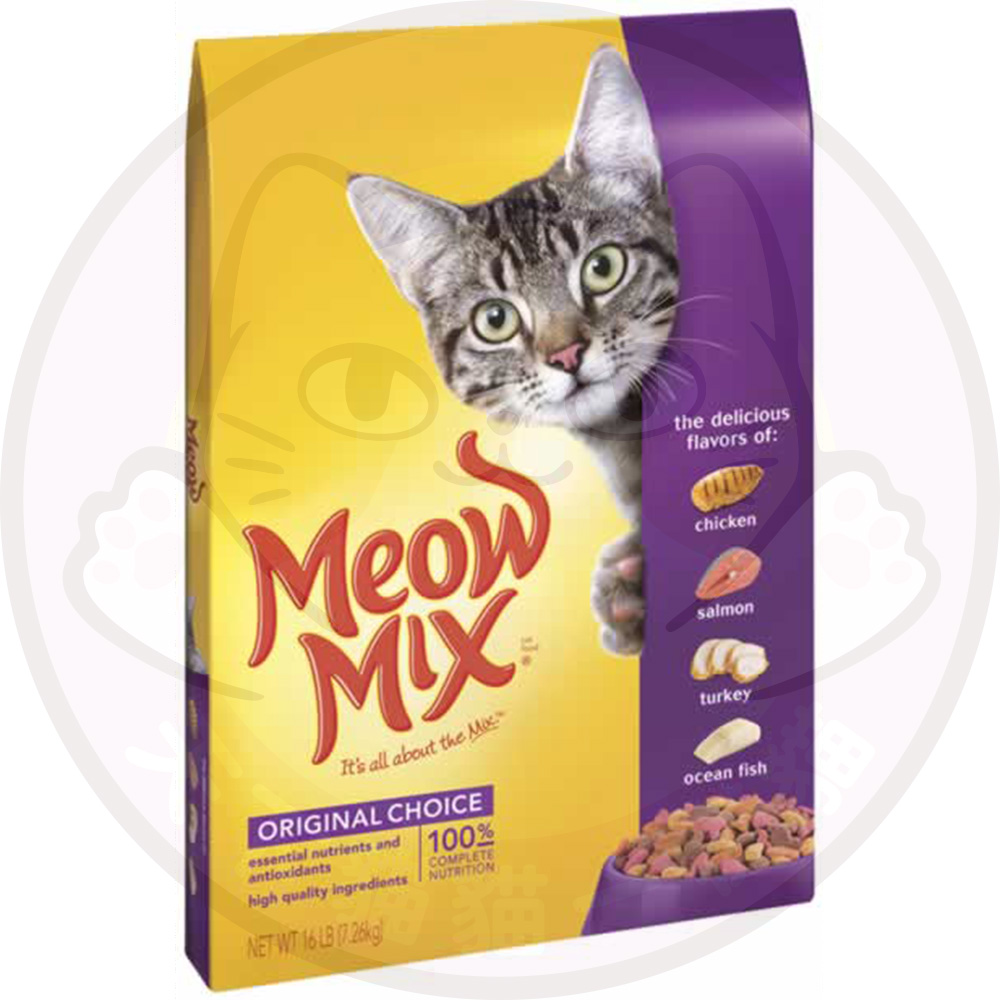 Meow Mix 貓糧 Original Choice 原味配方 (15磅) 新包裝