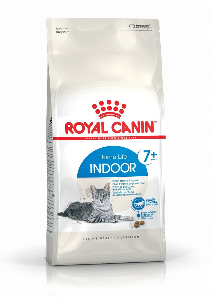 Royal Canin CAT - Feline Health Nutrition (FHN) Home Life Indoor 7+  健康營養系列 室內成貓7+營養配方1.5kg (2548015010)(原裝行貨)