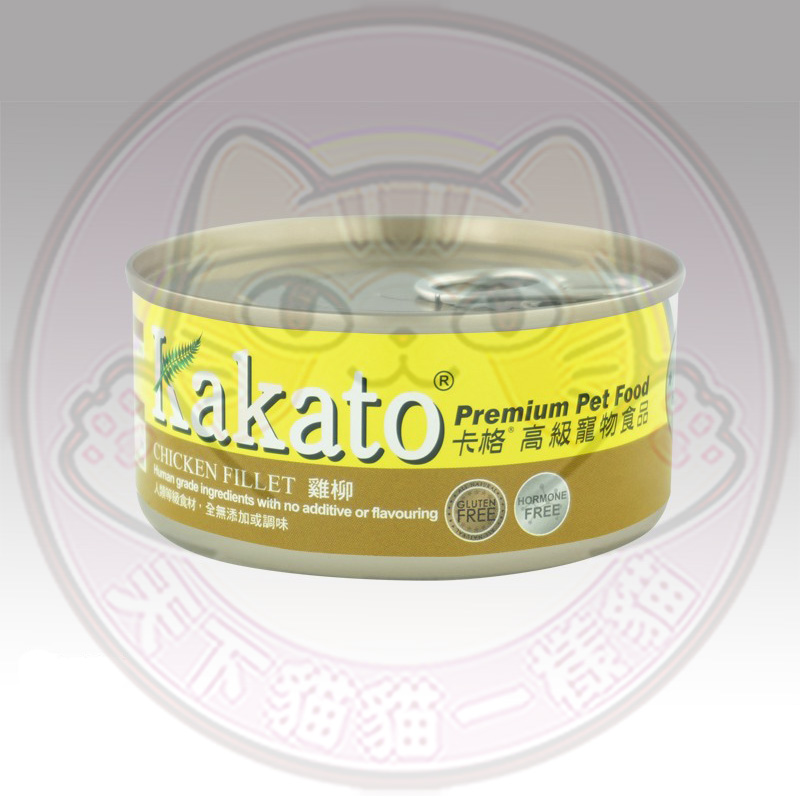 Kakato 卡格 (712) 高級寵物罐頭 雞柳 70g