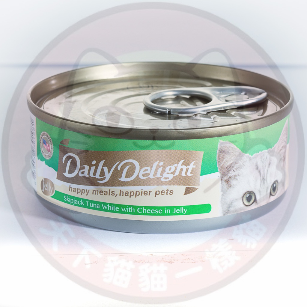 Daily Delight Jelly DD52 Skipjack Tuna White with Cheese 80g 無穀物白鰹吞拿魚+芝士 DD52