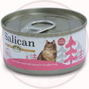 Salican 主食罐 (經典吞拿魚系列) 吞拿魚藍貝南瓜湯 Tuna White Meat with mussel in pumpkin Soup 桃 85g(001975)