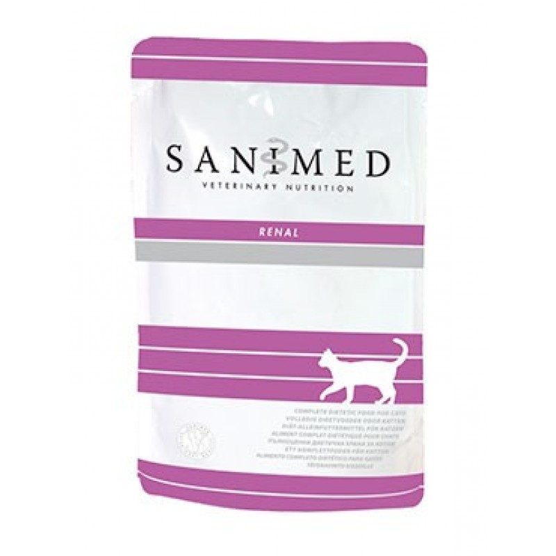 Sanimed Curative Cat Renal Feline 腎臟配方 濕糧 貓用 100g x 12包 [訂貨需時5-7天]