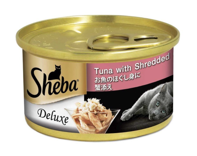 SHEBA CAN 644 (#229) Tuna w/ Crab in Gravy 85g 罐頭吞拿蟹肉(湯汁) 85g