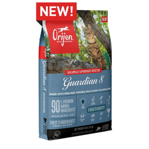 ORIJEN 渴望 1.8KG 無穀物 GUARDIAN 8 八大守護配方 貓糧 {原裝行貨}