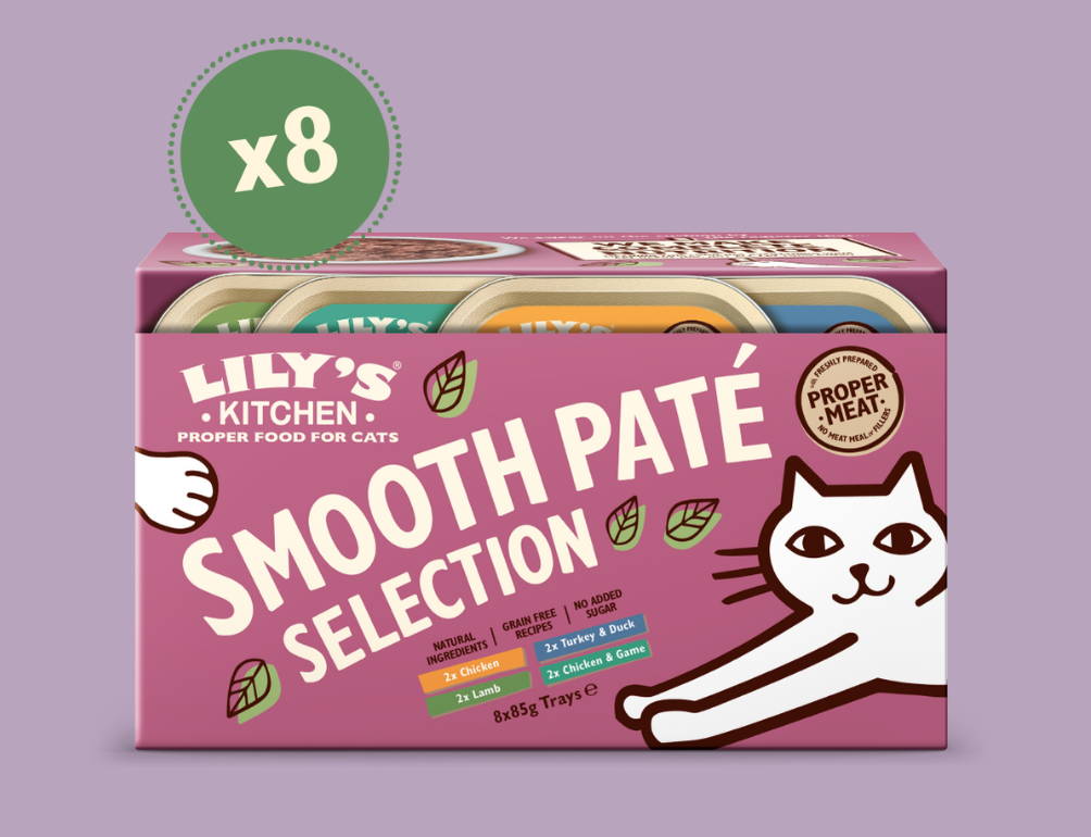 Lily's Kitchen 四款最愛惹味盒 Smooth Pate Selection 85g X 8 {原裝行貨}