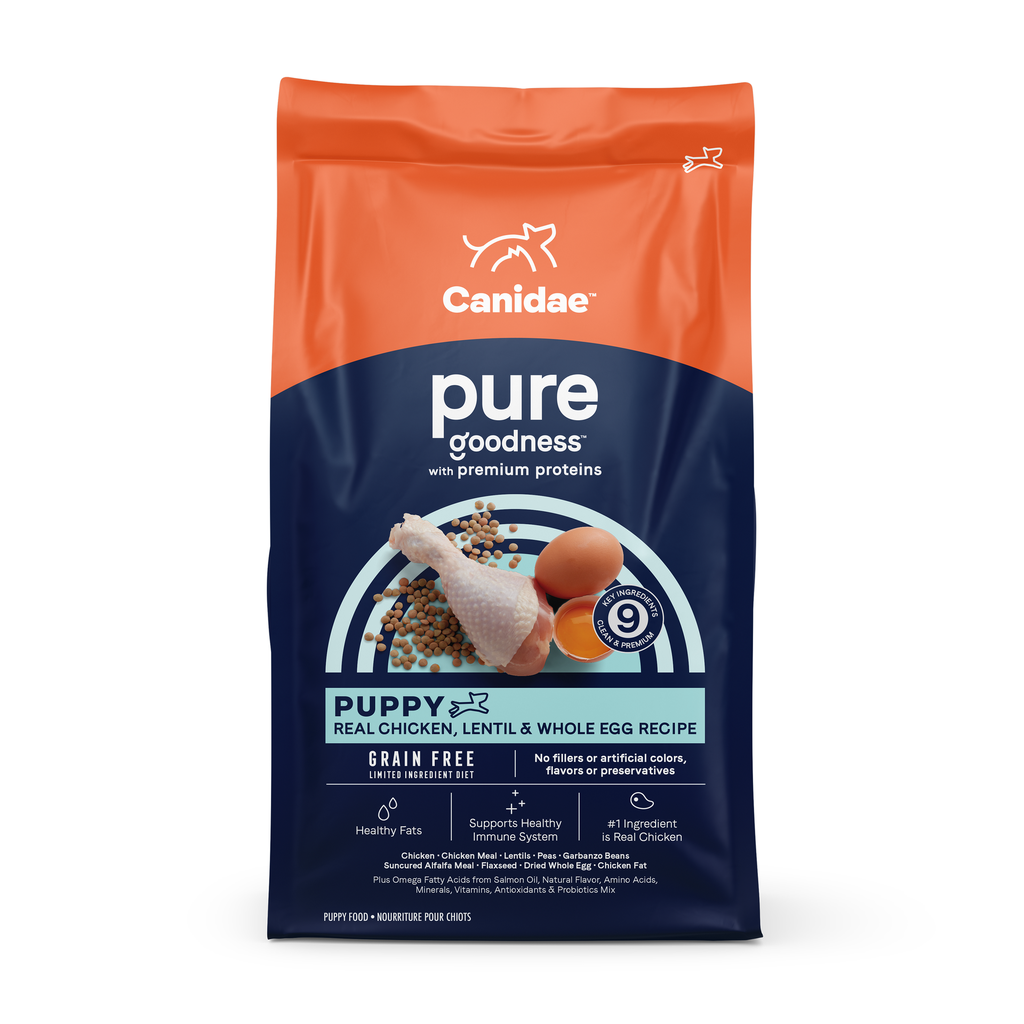 Canidae Dog PURE Grain Free Dry Puppy Food with Chicken 無穀物幼犬配方 24LB (原價$810) (1560) (訂貨需時3-5天)