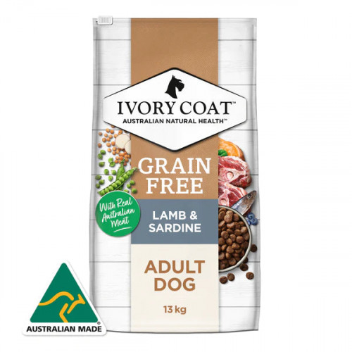 Ivory Coat [IALS]- 羊肉和沙丁魚成犬配方 13kg(訂貨需時3-5天)