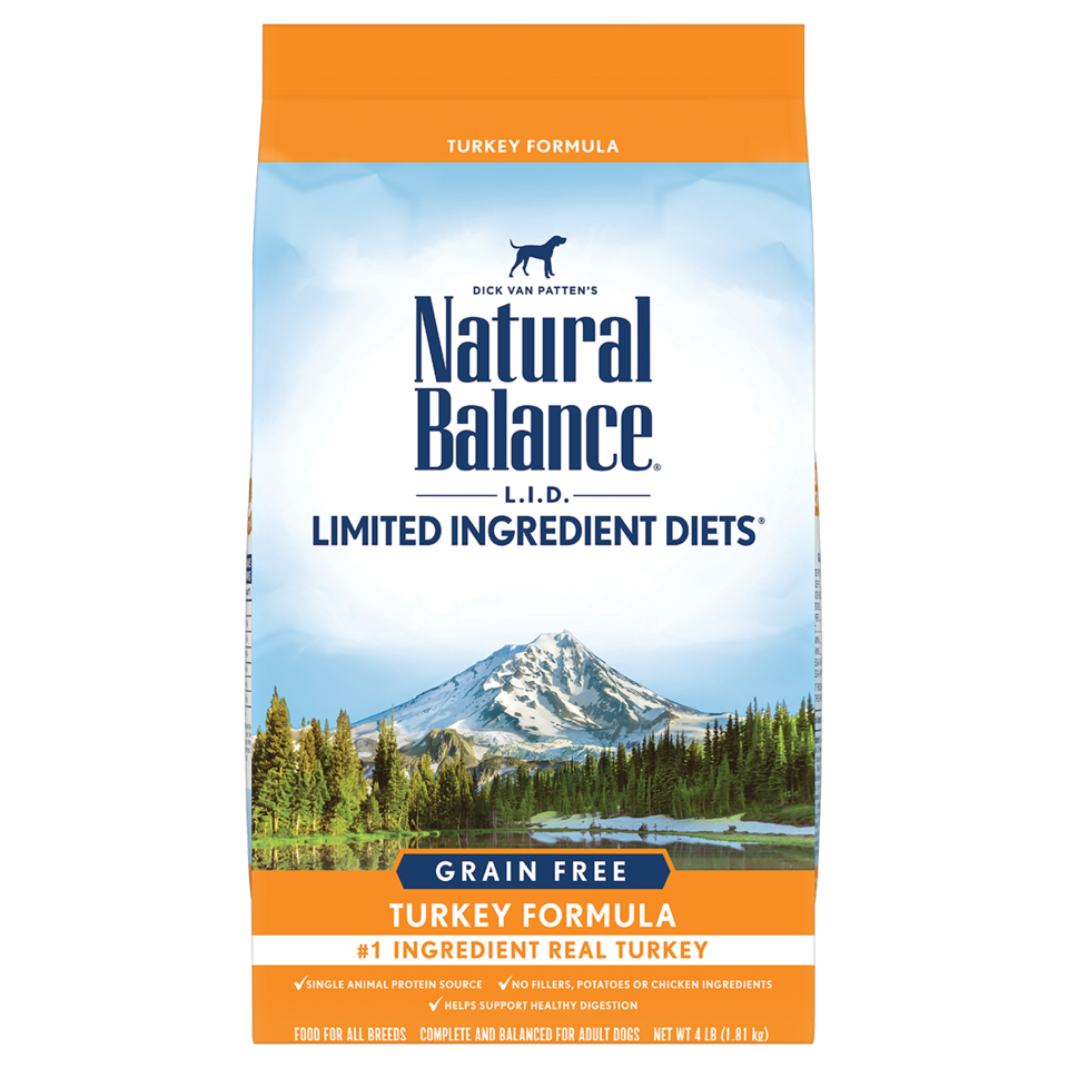 Natural Balance 雪山牌 狗糧 - 單一蛋白 無穀系 - 火雞鷹嘴豆成犬糧 24磅 Grain Free Turkey formula for Dog 24lb