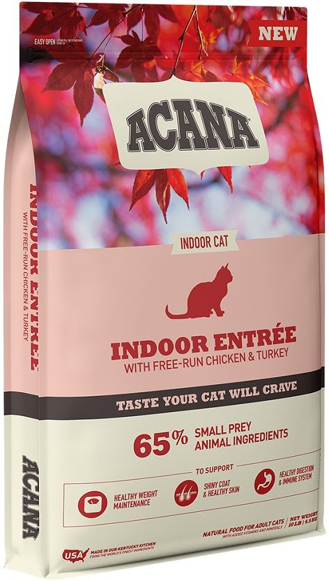 ACANA 愛肯拿加拿大 [[ Indoor Entree Cat ]] 室內貓 貓糧 4.5kg {原裝行貨}