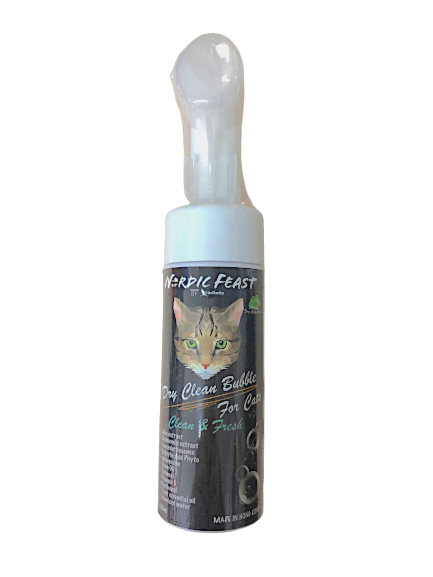 Nordic Feast By Astkatta 貓咪下巴清潔泡泡 Dry Clean Bubble for Cats 150ml (Made in HK)
