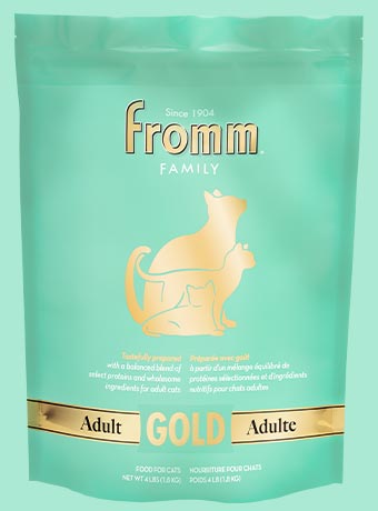 Fromm Gold Adult 10lbs 金裝成貓糧 - 雞肉三文魚配方 10磅