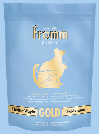 Fromm Gold Healthy Weight 10lbs 金裝健康體重成貓糧 - 雞肉三文魚配方 (適合老貓、減肥貓及低活動量貓) 10磅