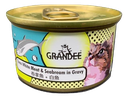 Grandee 80g TUNA white meat ＆ SEABREAM in Gravy  無穀物貓罐頭 汁煮吞拿⿂ + 鯛魚(白魚) 80克 