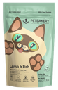 Petbakery 新西蘭脫水凍乾貓糧 Freeze-Dried New Zealand Grass-Fed LAMB & FISH Cat Food 150g 新西蘭草飼羊＋鯖魚輕膳 150克