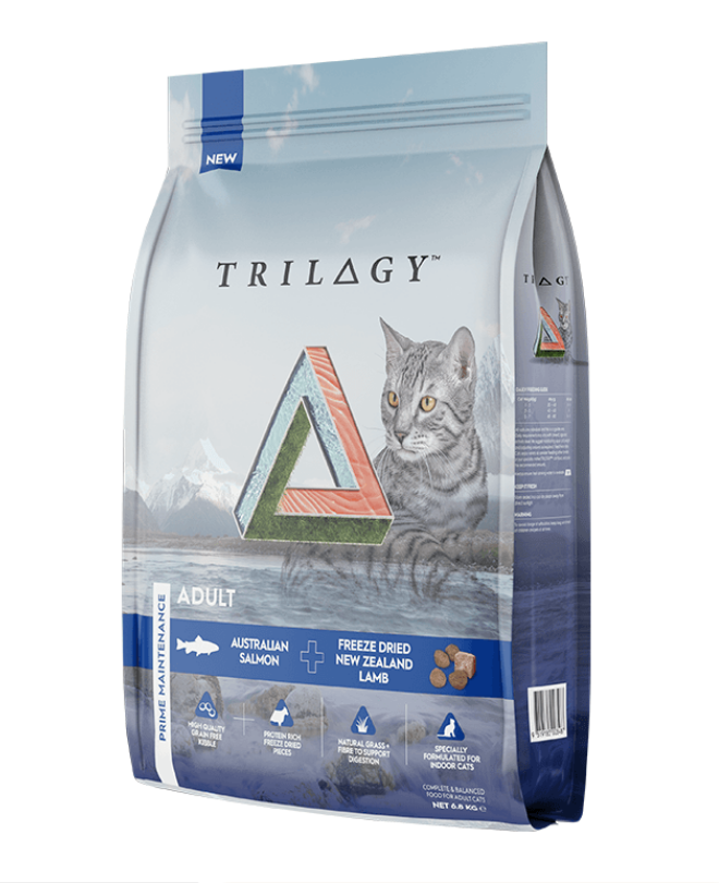 Trilogy™奇境 5kg Adult Australian Salmon + Freeze Dried New Zealand Lamb 澳洲三文魚＋5%紐西蘭羊肺凍乾 無穀全貓糧 (護膚美毛配方) 5KG (TRS-002)