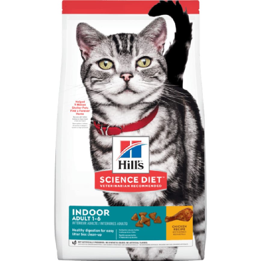 Hill's Science Diet ADULT 1-6 Indoor (#8879) 7lb 室內配方 成貓 (1-6歲)