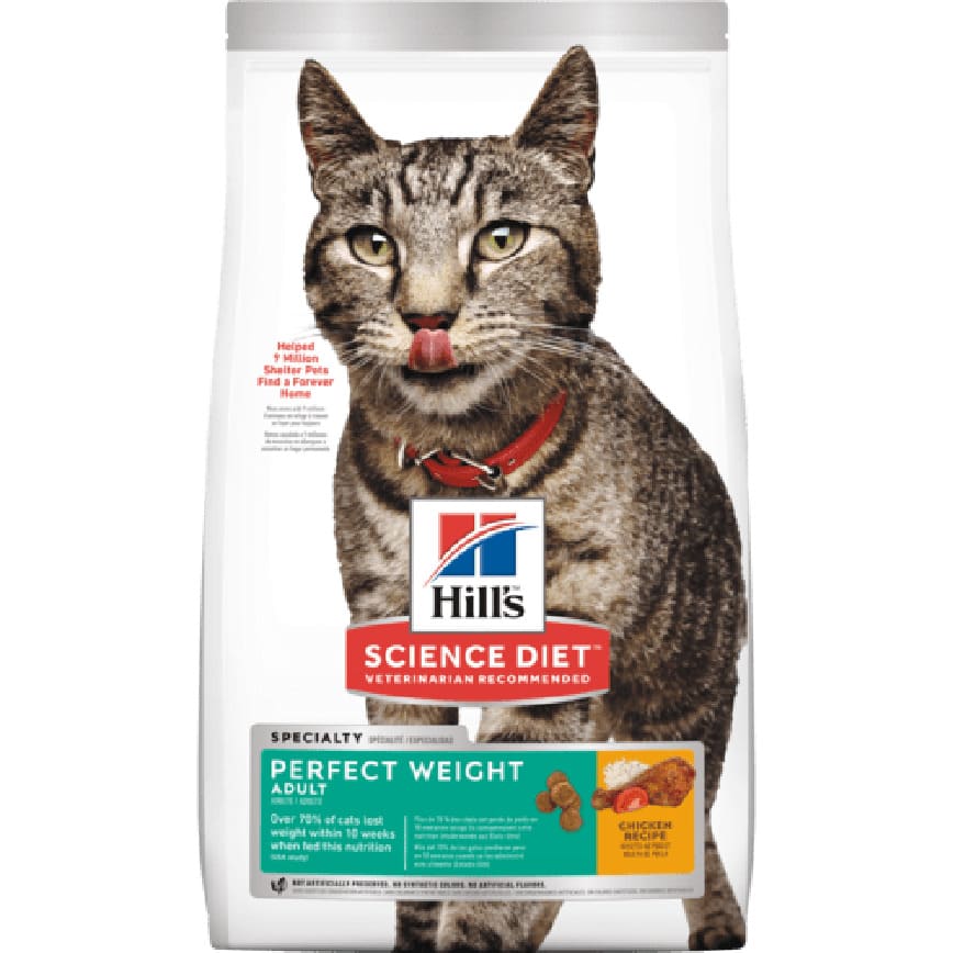 Hill's Science Diet ADULT 1-6 Perfect Weight (#2968) 3lb 皇牌系列完美體態配方 成貓 (1-6歲)