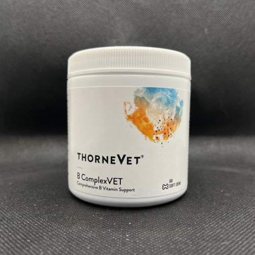 ThorneVet 霍恩  B ComplexVet 60 Soft Chews 不含麩質維他命B雜咀嚼肉粒 (貓狗適用) 60粒裝 