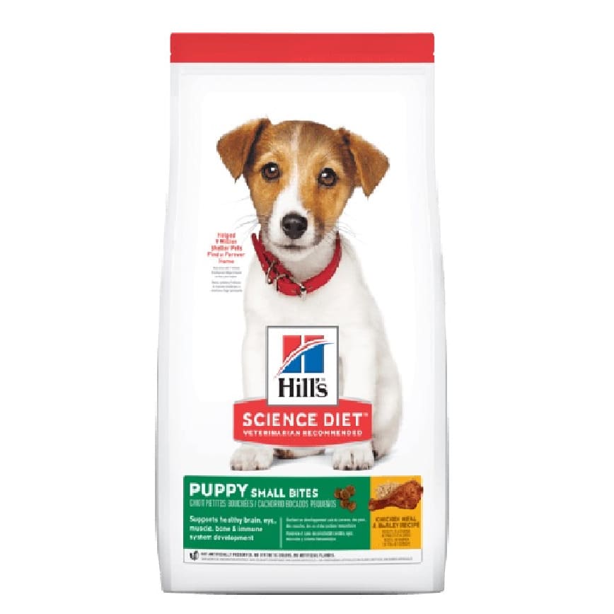 Hill's Science Diet DOG Puppy <1 Small Bites (現#607793, 前#9368) 12.5lb 細粒 幼犬 (<1歲) (訂貨需時5-7工作天)