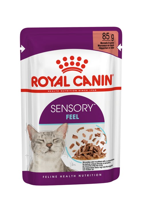 Royal Canin CAT - Feline Health Nutrition (FHN) Sensory [Feel] Gravy 貓感系列 貓感系列 口感營養主食濕糧(肉汁)(3034500)85g X 12 原盒 (原裝行貨)