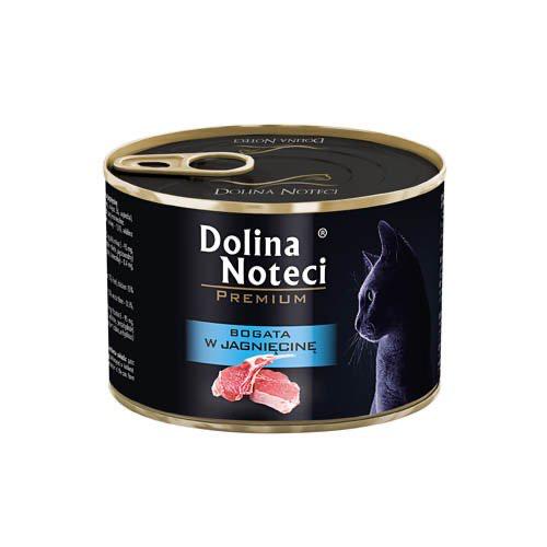 Dolina Noteci Premium 特級系列 - Bogata W Jagniecine 成貓 羊肉罐頭 185g