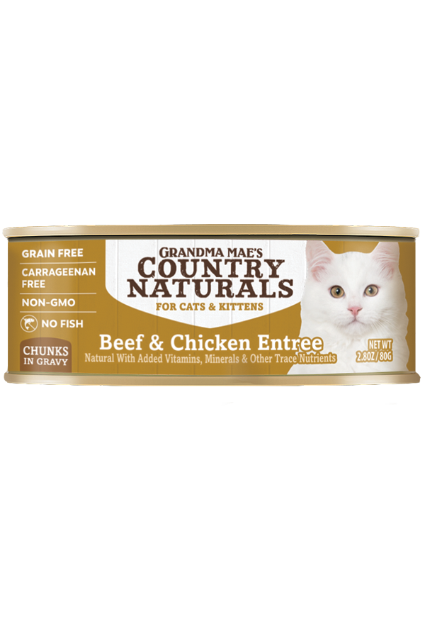 Country Naturals 樂淘美 Grain Free #011 Beef & Chicken 80g 牛肉走地雞角切肉塊主食罐