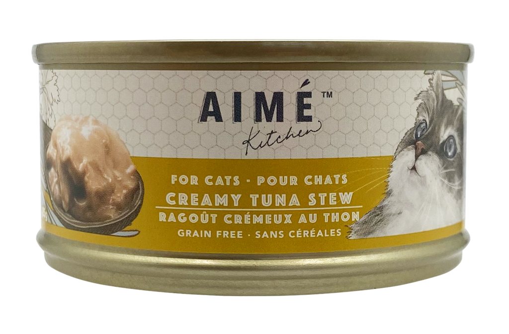 Aime Kitchen 27607 CREAMY TUNA STEW 85g 吞拿魚濃湯無穀物貓罐罐