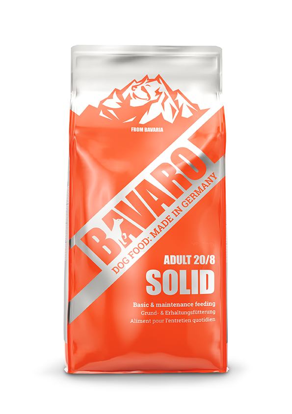 [斷貨中] Bavaro 狗糧 [Solid 20/8] Basic Nutrition 基礎成犬 (橙袋)18kg (訂貨需時3-5天)