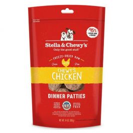 Stella & Chewy's DOG 凍乾脫水狗糧 SC005-A Freeze Dried Dinner Patties for dog - 雞肉配方 14oz