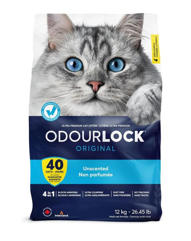 (Sand) Intersand Odour Lock 6kg 加拿大鎖臭40天無塵礦物砂 6kg (OL藍6kg)