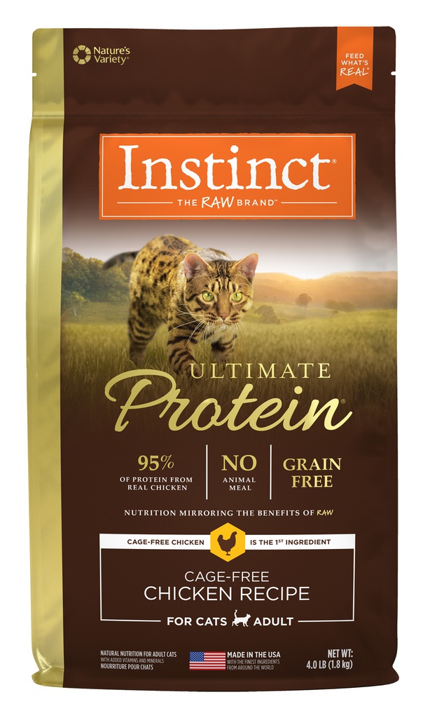 Nature's Variety Instinct 本能無穀物 4磅 頂級蛋白質(雞肉)配方糧 Ultimate Protein Chicken Formula 4lbs (658511)