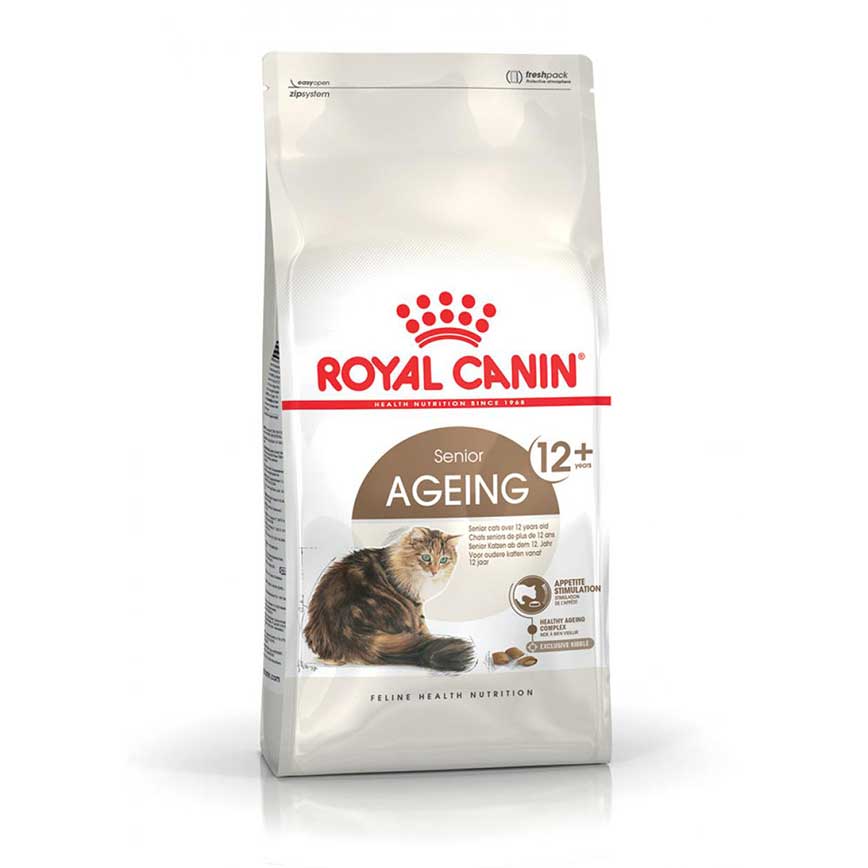 Royal Canin - Feline Health Nutrition (FHN) Senior Ageing 12+ 健康營養系列 老年貓12+營養配方 04kg (老貓)