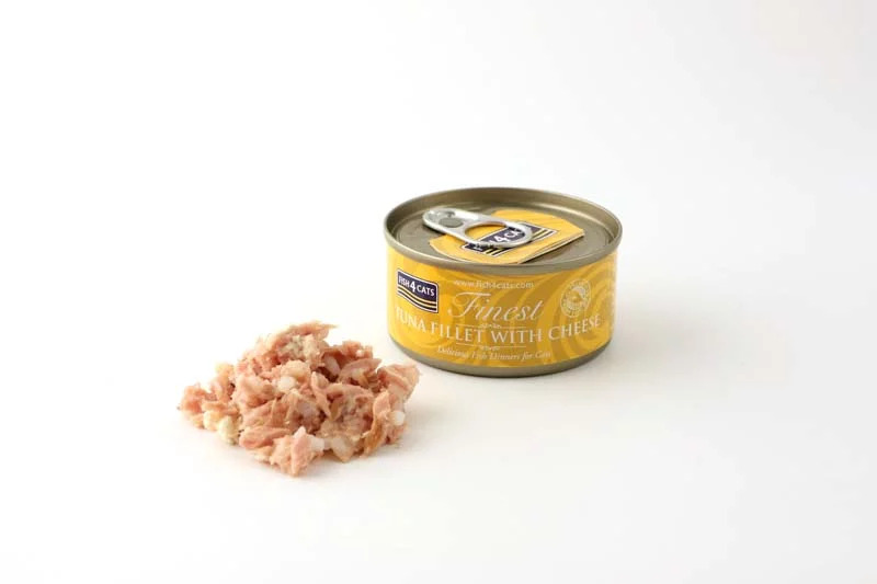 Fish4Cats Finest [602] Tuna Fillet with Cheese 70g 吞拿魚芝士 (黃)