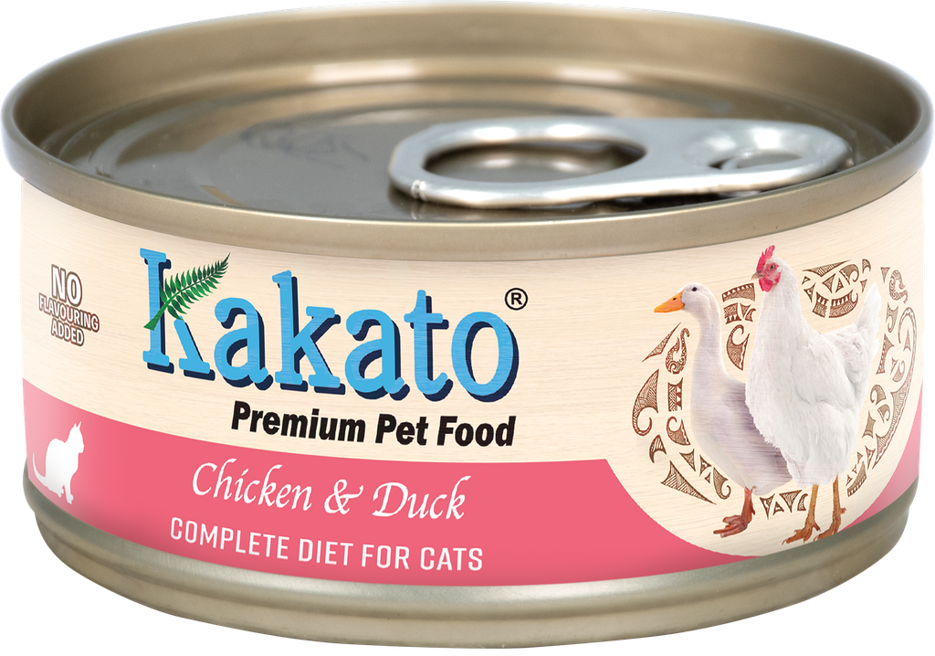 Kakato 卡格 (762) 全營養無穀物主食貓罐頭 - 雞肉、鴨肉 70克 Grain Free Chicken & Duck 70g