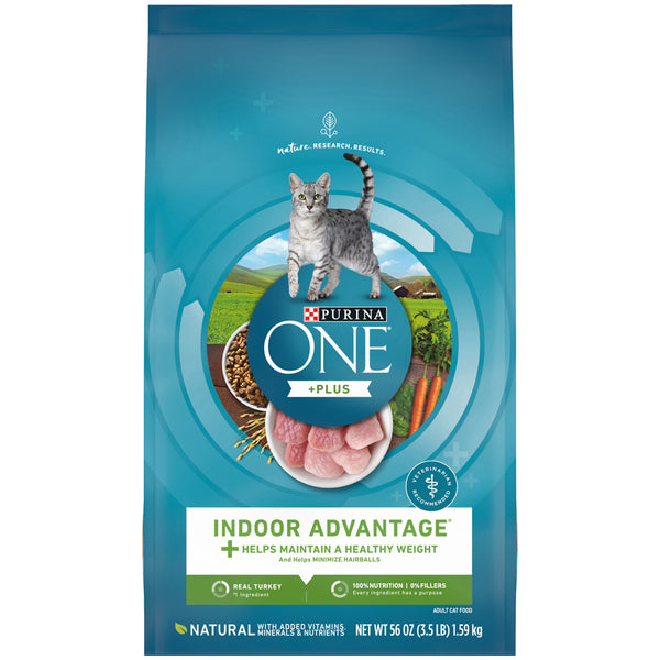 Purina ONE® Indoor Advantage (with Chicken) 1+ Immune Defence Plus+  室內去毛球配方 (雞) (12370451)