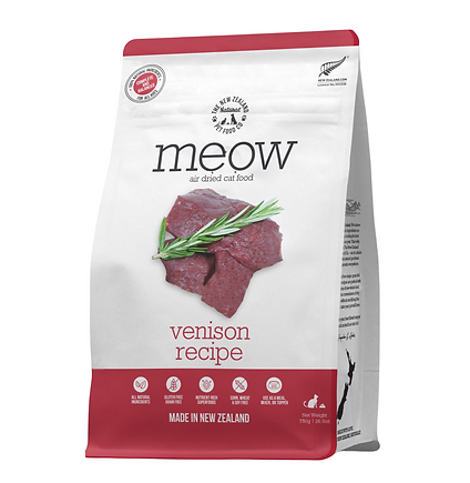 THE New Zealand NATURAL Meow Air Dried 100g Venison 優質風乾鹿肉