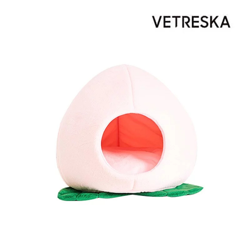 Vetreska 貓窩{水蜜桃造型} 50X48X46CM (VK11172)（訂貨需時5-7天）