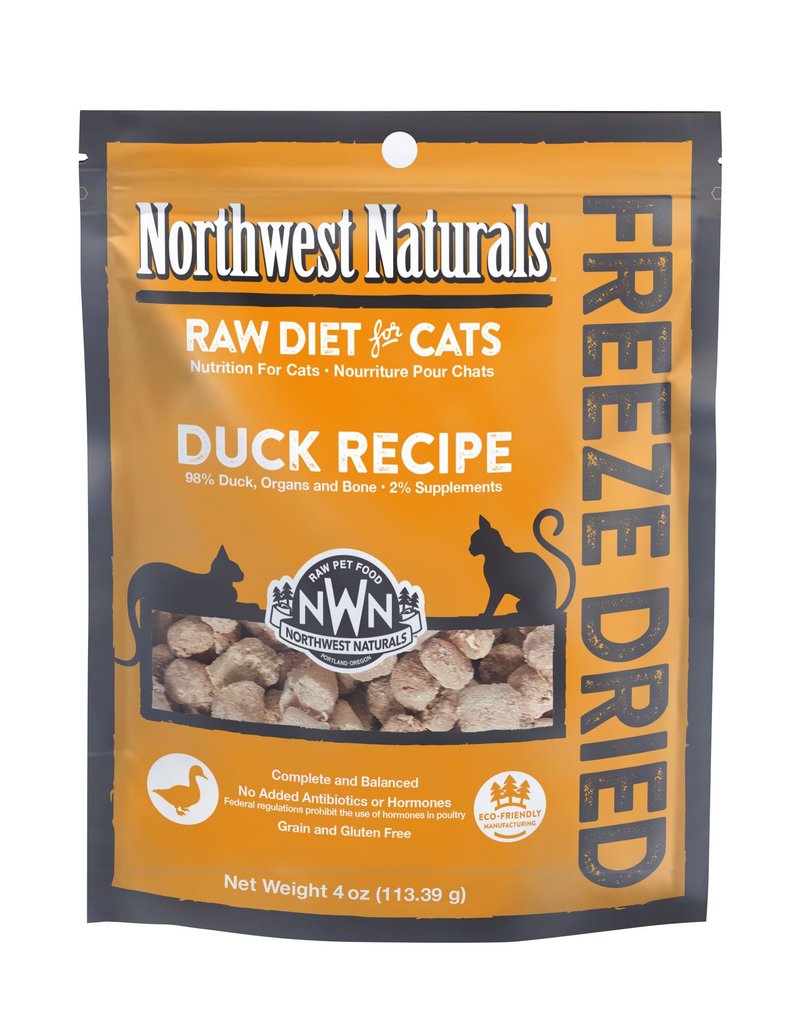 Northwest Naturals CAT Freeze Dried Duck Recipe 04oz 無穀物凍乾小粒鴨肉貓糧 (NWFFD04DK)