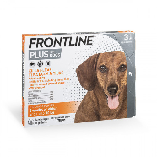 Frontline Plus - Dog (S--10kg以下) (訂貨需時2-3天)