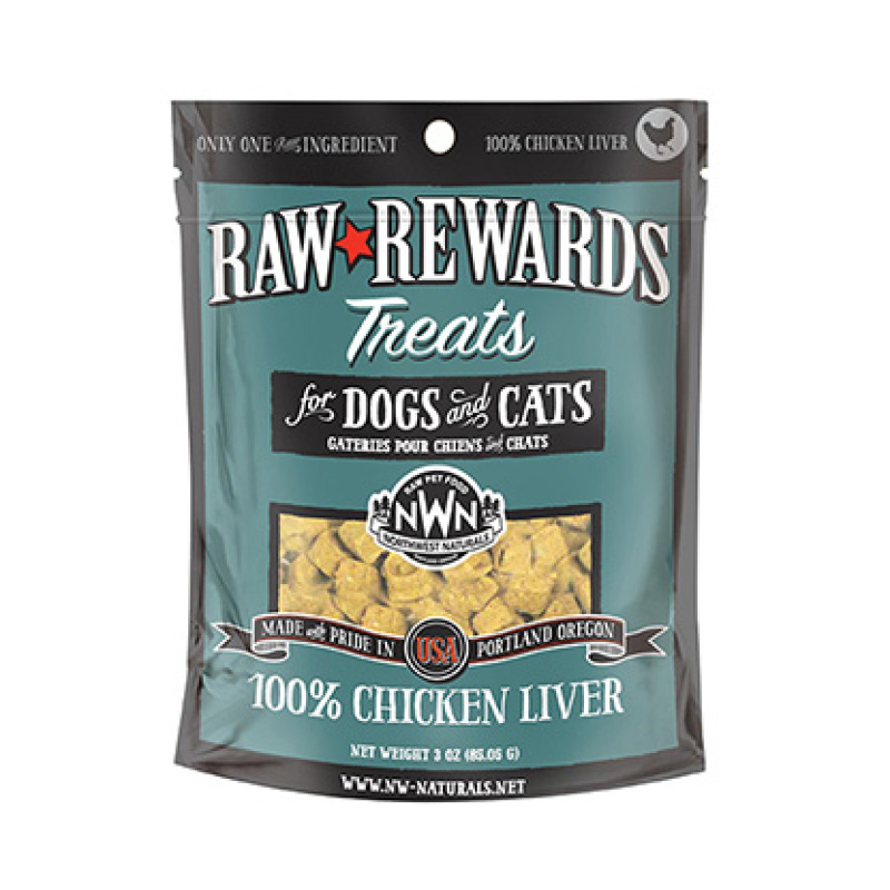 Northwest Naturals Freeze Treats Chicken Liver 3oz 雞肝凍乾貓犬小食 (NWTRTCX)