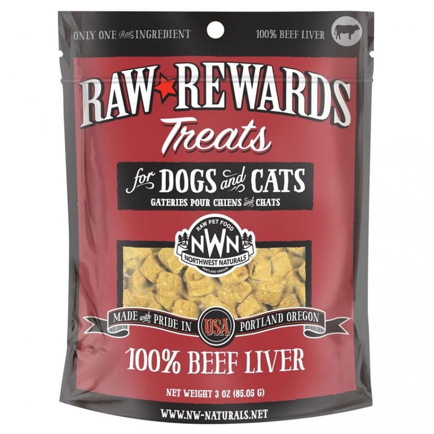 Northwest Naturals Freeze Treats Beef Liver 3oz 牛肝凍乾貓犬小食 (NWTRTBF)