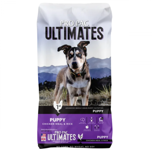 PRO PAC® Ultimates™ DOG  –  {Puppy} Chicken & Brown Rice Formula 12KG 全天然幼犬 [雞糙米]配方 12KG (73030) (訂貨需時2-3天)